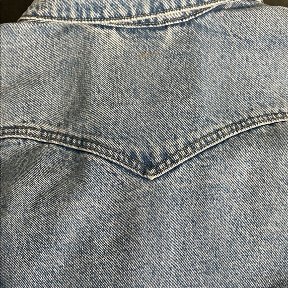 Women’s Levi's Light Blue western denim Jacket - Picture 10 of 11